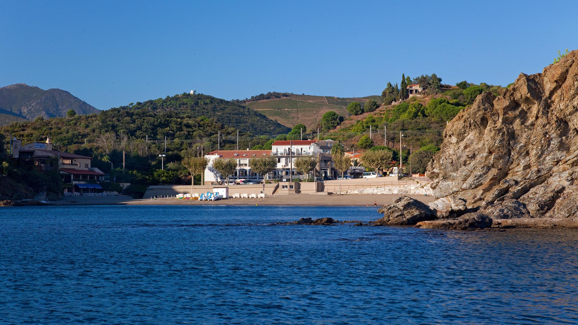 Les Elmes - Hotel, Spa & Plage Privee Баньюль-сюр-Мер Экстерьер фото